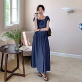 现货天丝牛仔上衣+半身裙两件套套装7607-P145-K198，女装套装/套裙，2C159