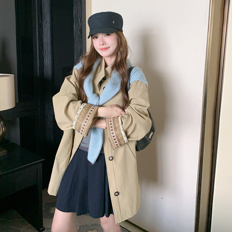 2025秋季新款风衣外套2C3238830-P175-248,女装风衣,2C323
