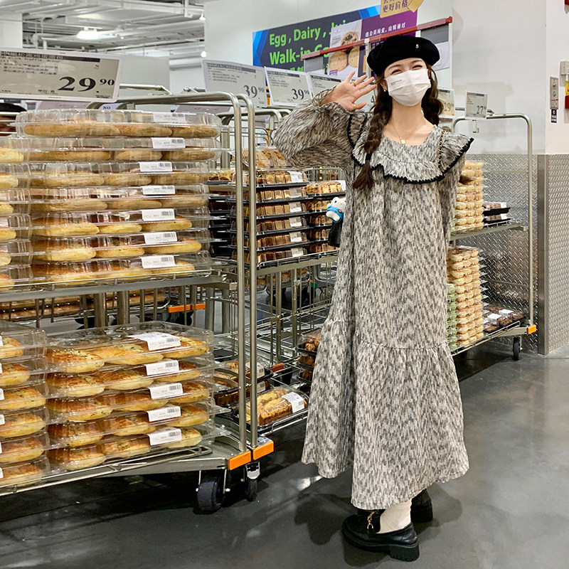 现货主推秋季新款水波纹连衣裙2C032852P125K178,女装连衣裙,2C032