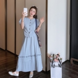 现货！现货！设计感百搭两件套2C212-G87-P165-K228，女装套装/套裙，2C212