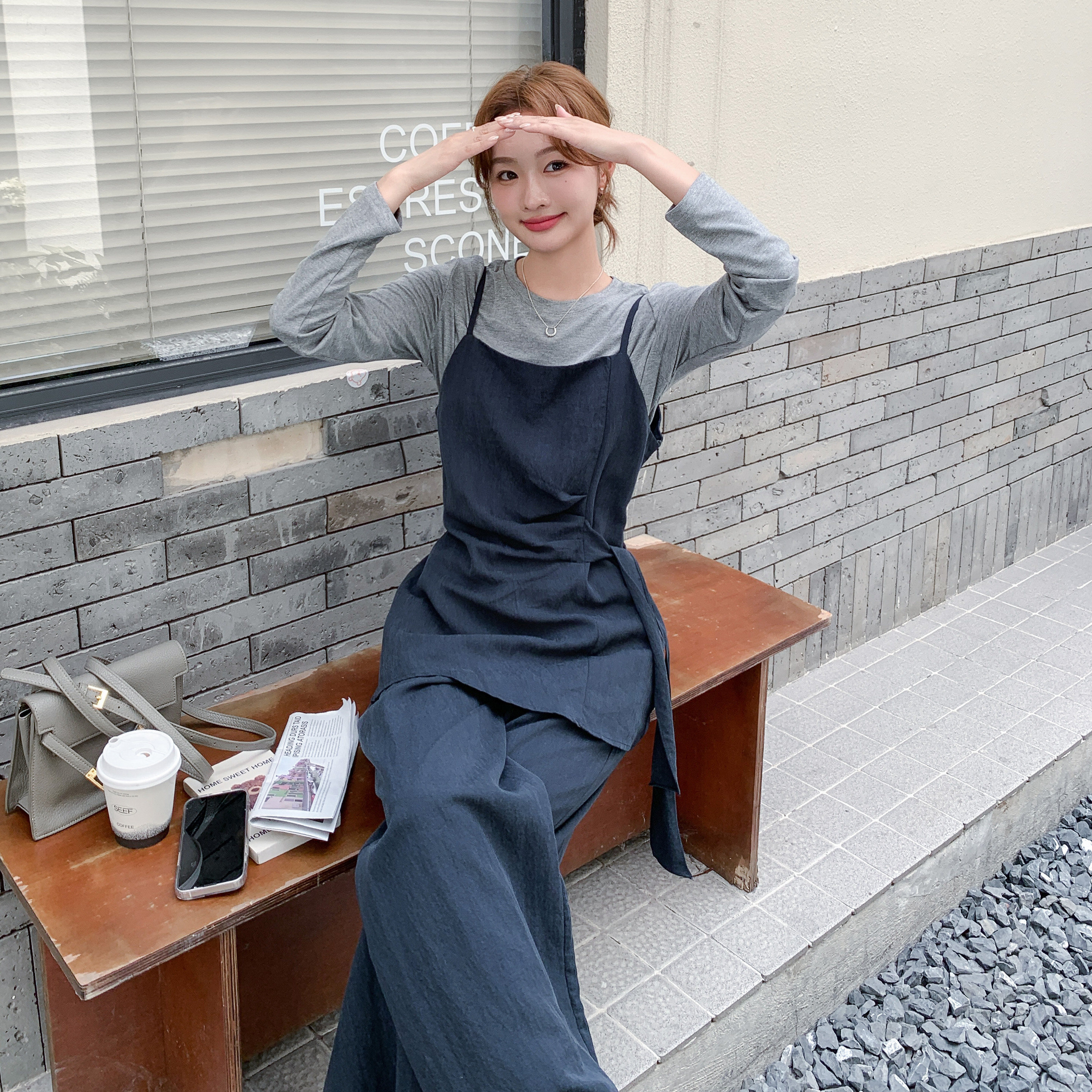 新款设计款三件套2C122-F176-P165-K238,女装套装/套裙,2C122