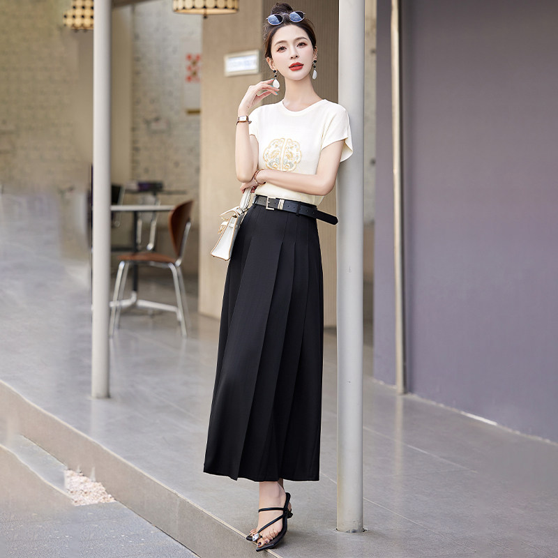 2025年夏季女装女士精品套装配腰带,女装套装/套裙,奕可儿