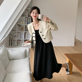 新中式风套装女2025新款秋季高级感气质两件套，女装套装/套裙，2C166