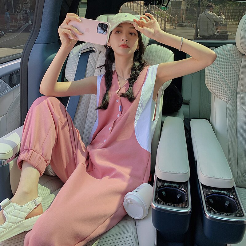 背心连体裤S909P110K168,女装连体裤,2C321
