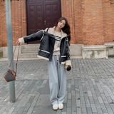 【新品】2025新款冬装女装麂皮绒时尚外套266-P190-K260，女装棉衣/棉服，2C266