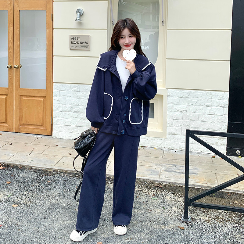 26新品现货绣花外套阔腿裤两件套2C285-2858-P200-K298,女装套装/套裙,2C285