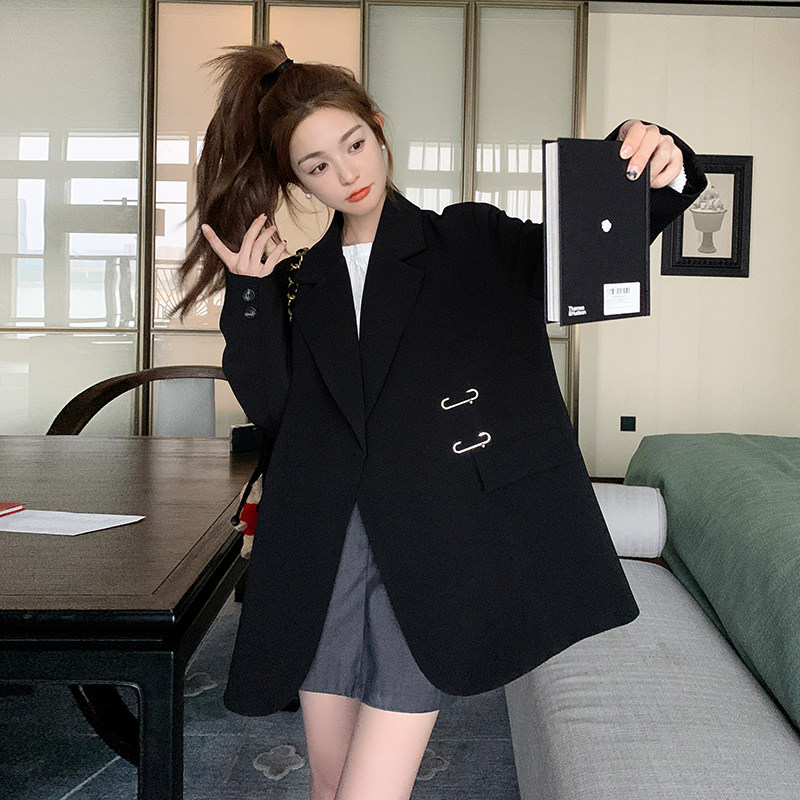 设计款金属扣法式西服新款现货3310-P145-K218,女装西装,2C333