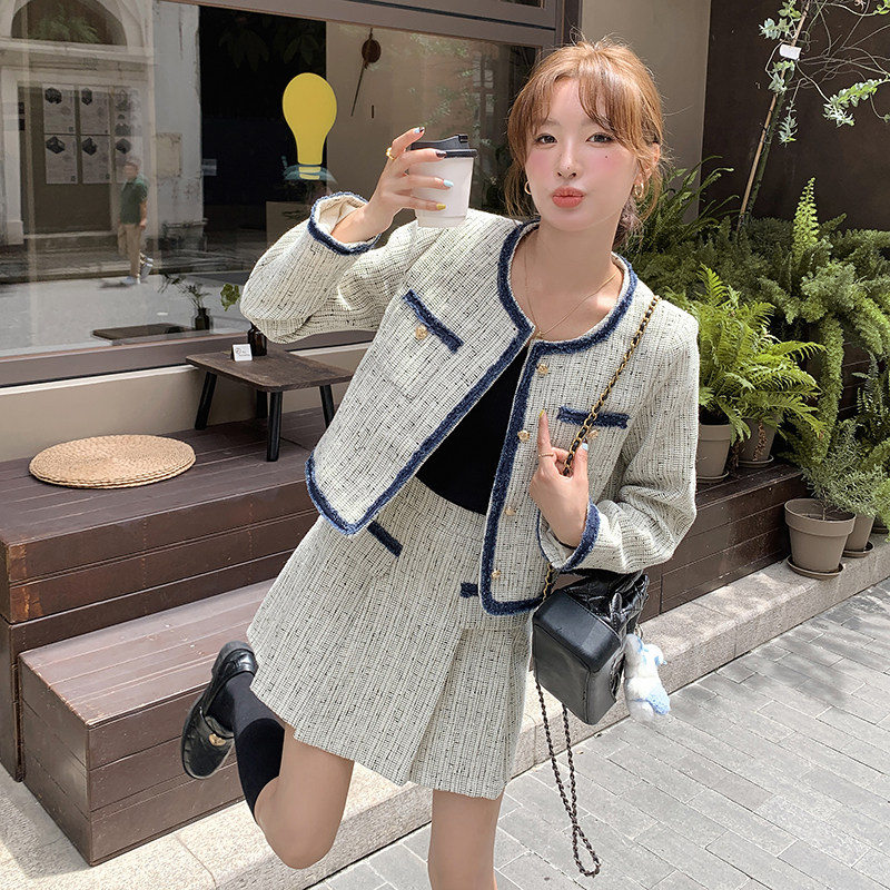 【现货】小香风时尚套装女2025新款两件套裙2C227/2503/P155K218图片