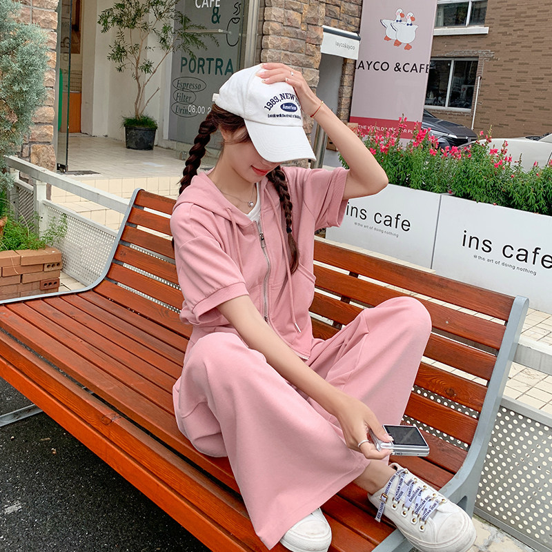 【现货】休闲时尚减龄粉色套装2C131-602-P135K188,女装套装/套裙,2C131