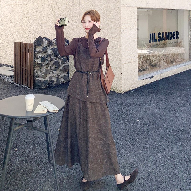 现货吊带半身裙套装三件套2B233-9758-P195268,女装套装/套裙,2B233