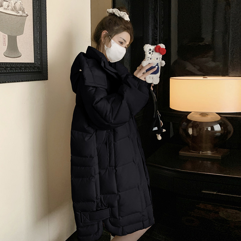 【新款已出货】时尚连帽轻暖羽绒服C161-6180-P375-K498,女装羽绒服,2C161