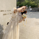 2025新款夏装纯色透气连衣裙圆领套头夏季群018-P125控188，女装连衣裙，2D009