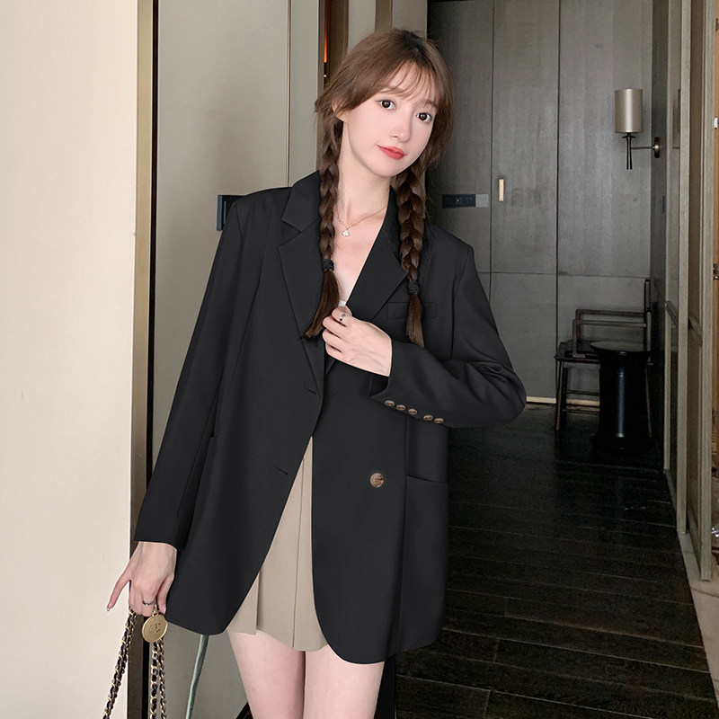 新品已出货！！！高级感廓形西装2C127-8818-P130-K188,女装西装,2C127