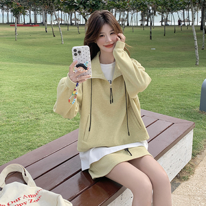 【现货】日光黄休闲显白套装088-7716  P145 K198图片