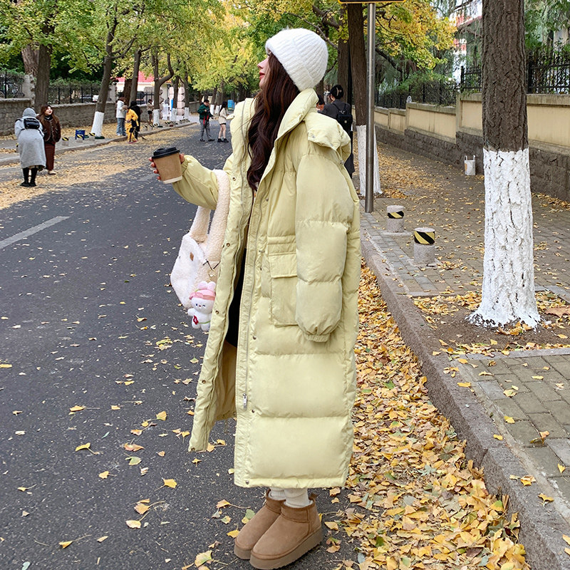 【冬款现货】韩系收腰帽子可拆90绒羽绒服2C260-D023-P345-K528,女装羽绒服,2C260