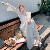 【新品】镂空针织罩衫半身裙两件套配裹胸531-P140-K198，女装连衣裙，2C126