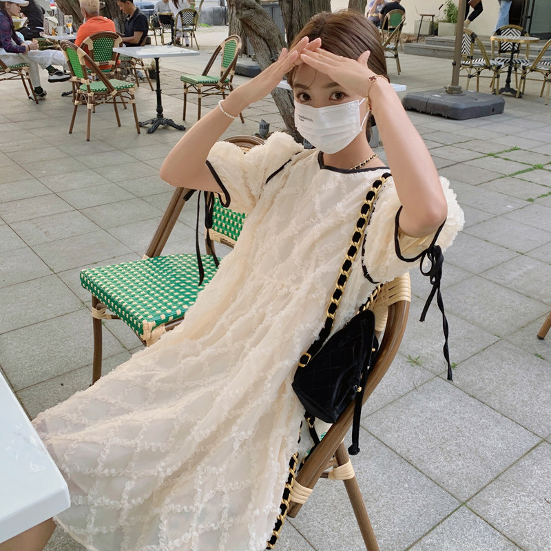 新款现货提花连衣裙2219-P125-K168,女装连衣裙,2C073
