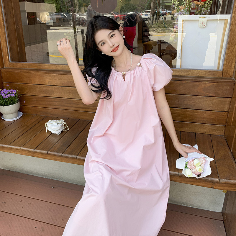 【有买家秀现货】夏季连衣裙韩系粉色连衣裙2C353-8625-p125-k188,女装连衣裙,2C353
