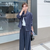 秋装新款现货高品质三件套套裤2C271-9562-P185K278，女装套装/套裙，2C271
