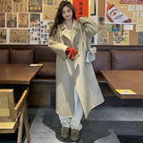 2025冬装新款双面羊绒大衣6809p290k438，女装毛呢外套，2D009