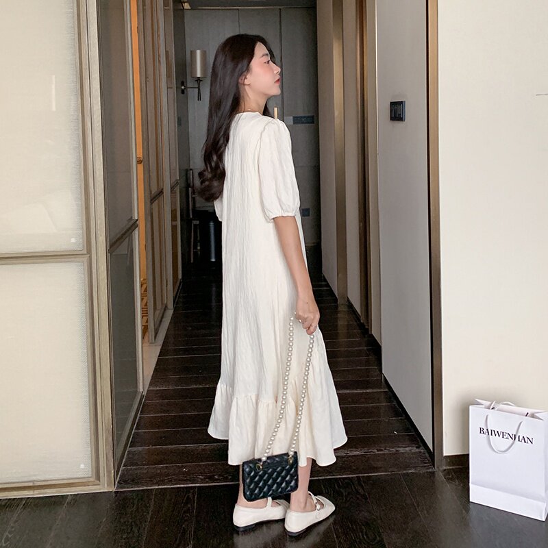 现货主推夏季高品质气质连衣裙2C032825P105K158,女装连衣裙,2C032