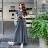 今年流行时尚套装女夏季2025年新款洋气减龄设计感气质显瘦两件套，女装套装/套裙，2C307