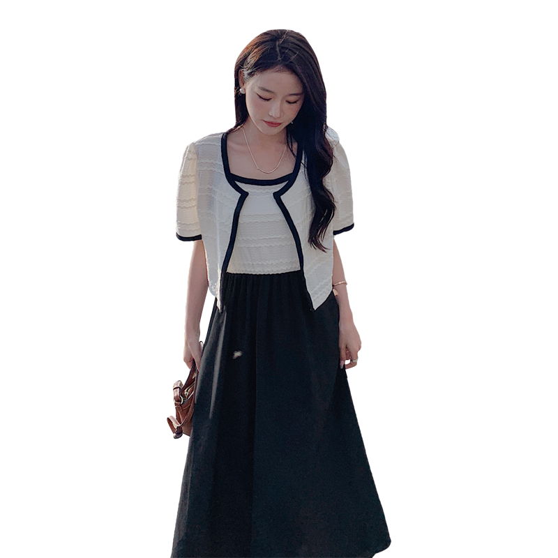 【夏现货】甜美时尚法式减龄小香风套装裙088-2353p135控198,女装套装/套裙,2C088
