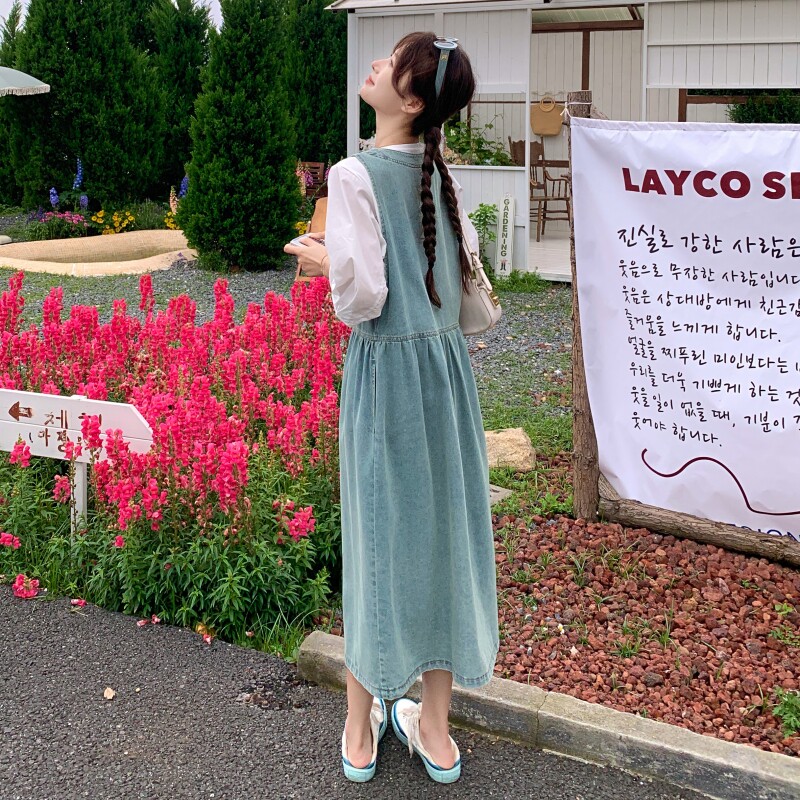 【新款现货】牛仔裙白T套装时尚两件套2C131-601-P135K188,女装套装/套裙,2C131