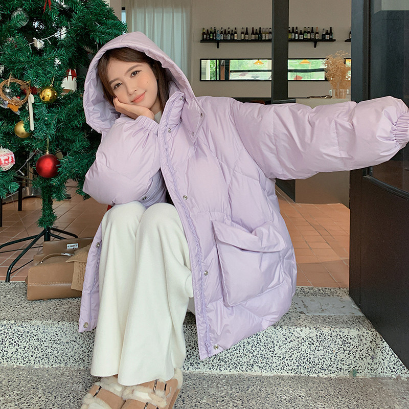 现货~~！！！新标90绒中长款羽绒服有报告P280    K388图片