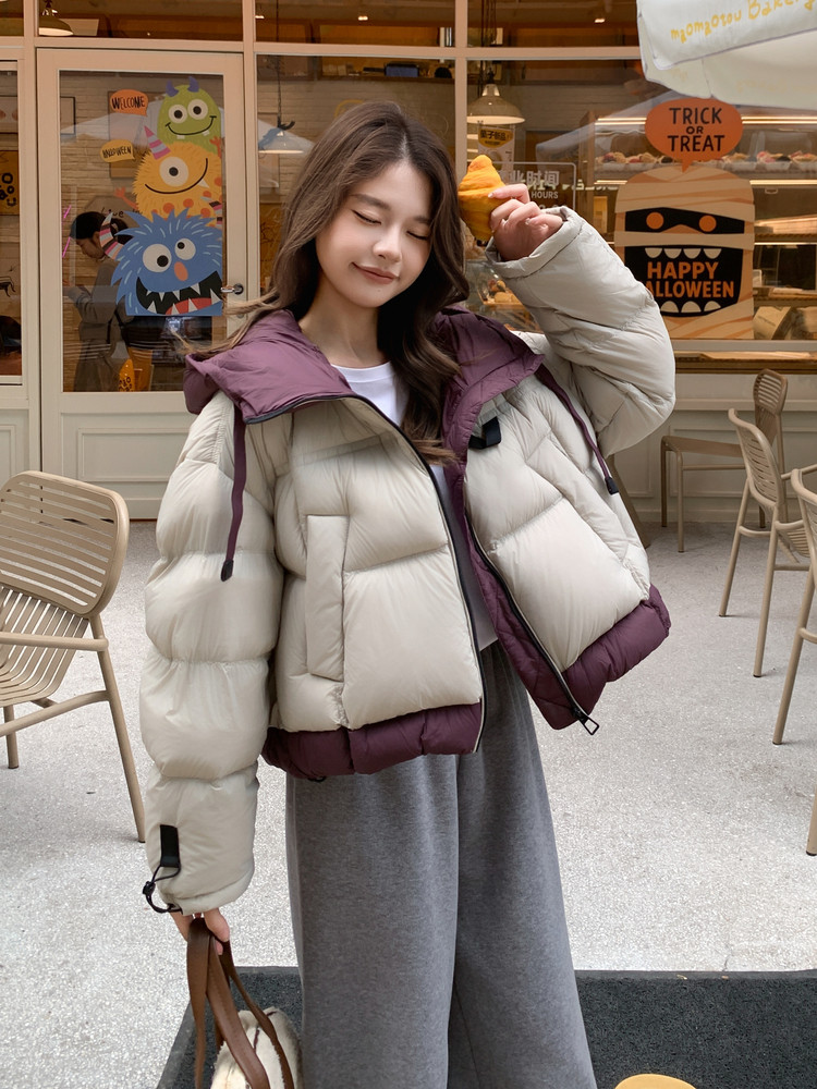 现货新款2025冬季泡芙小个子羽绒服外套2C230-8826-P265-K388,女装羽绒服,2C230