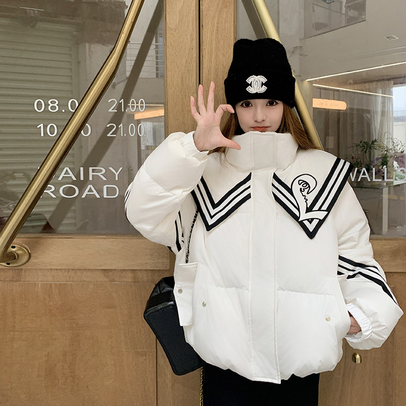 大量现货2025年冬季新款拼接90绒羽绒服2C098-8969P315K478,女装羽绒服,2C098