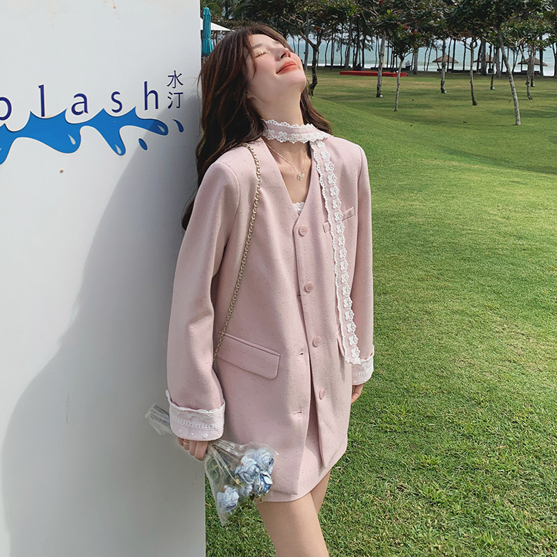 2C077-2655春款主推款西装套装P195K288,女装西装,2C077