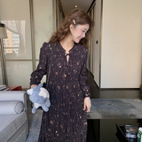 定制~~！！压褶法式气质打底V领P165238，女装连衣裙，2C262