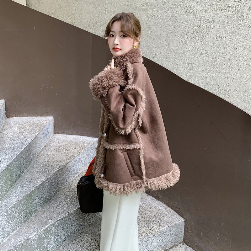 新品现货皮毛一体外套2c113-8821-P195-K288,女装皮草,2C113