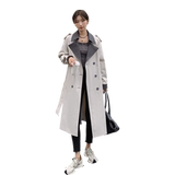【现货】2025赫本风高品质风衣长款2C059F11-P155K218，女装风衣，2C059