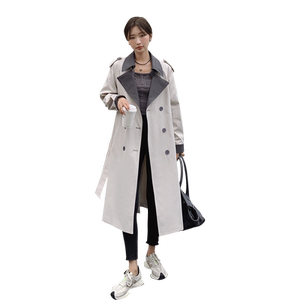 【现货】 2025赫本风高品质 风衣长款2C059 F11-P155 K218图片