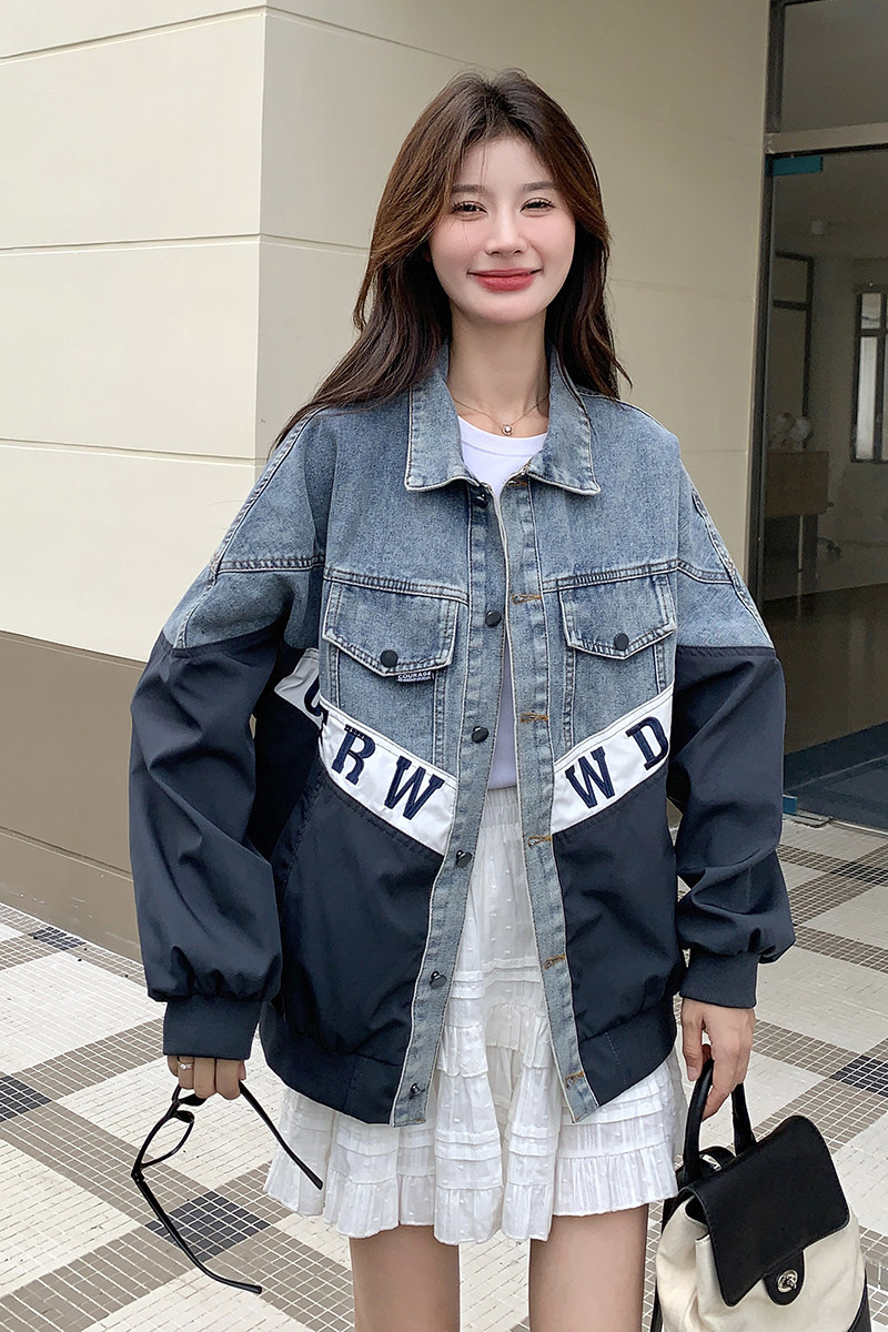 新品牛仔外套2c113-8811-P165-K228,女装短外套,2C113