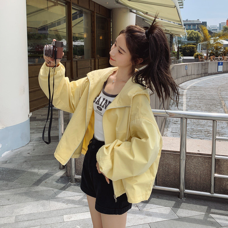 【新品档口现货】2025女装秋装休闲风衣外套266-P135-K185,女装短外套,2C266