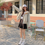 档口现货2025春装新款女装韩版风衣外套372-p130-k188，女装风衣，2C266
