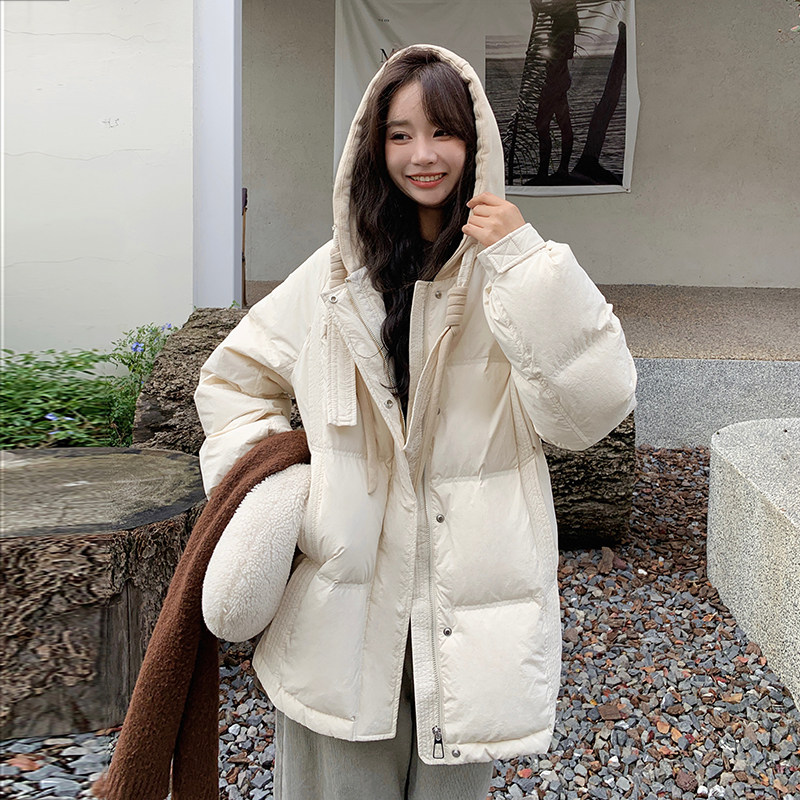 1033销量5000+现货秒配带报告连帽羽绒服P275K398,女装羽绒服,2C225