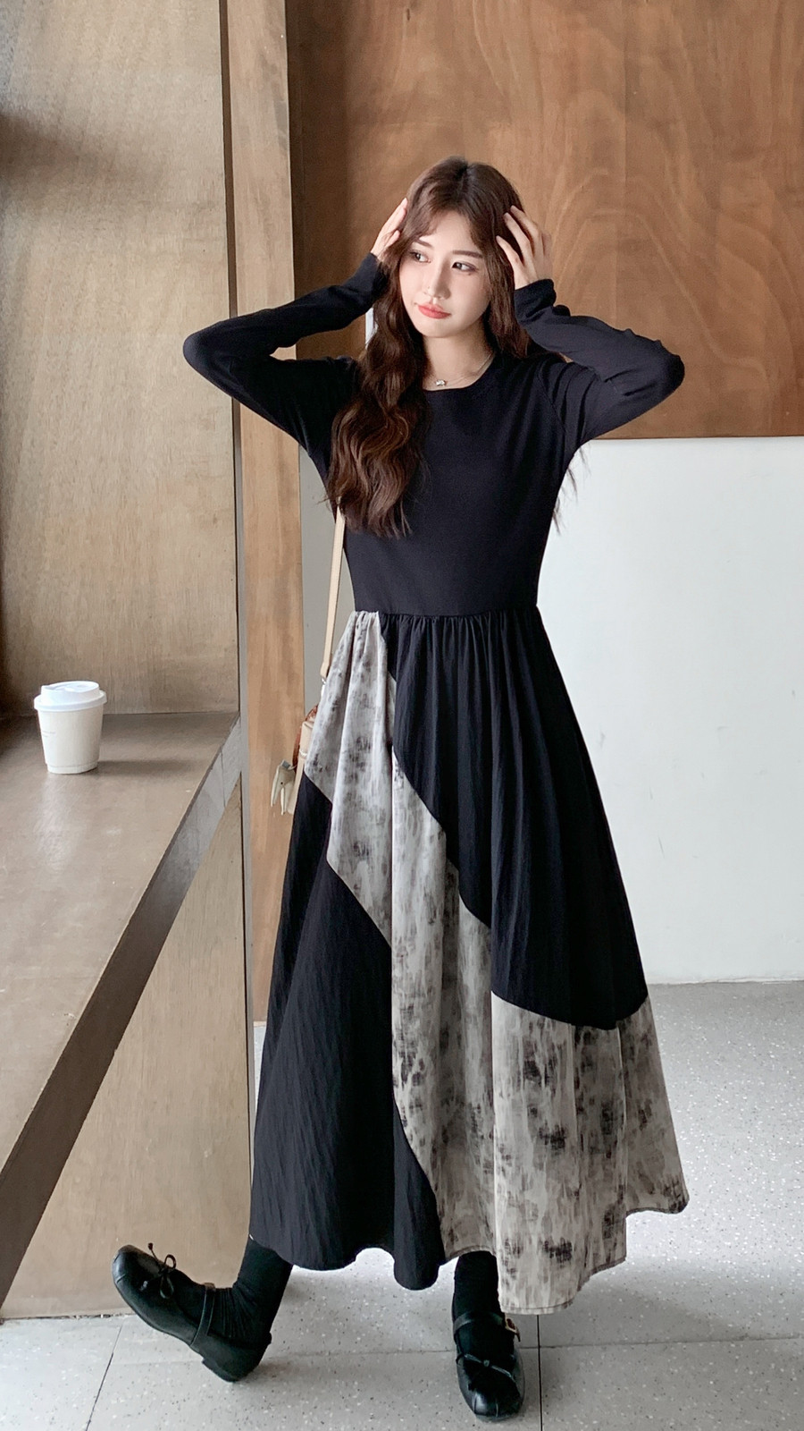 大货已出新品数据好百搭连衣裙C258-2653P135K198,女装连衣裙,2C258