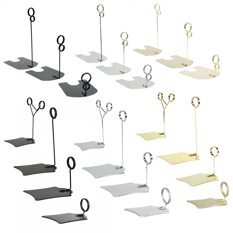 Bread label price tag bracket Bakery price display card Cake shop price tag Deli area metal label