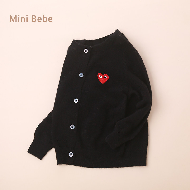 Children cashmere cardiff 100% pure cashmere 2020 autumn winter new Chuanjiu girl sweaters sweatshirt with foreign Korean version