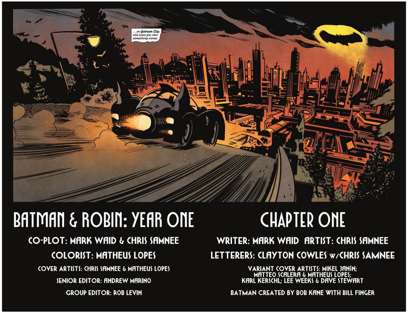Batman and Robin Year One Hardcover Issues #1-12 - Product image 8