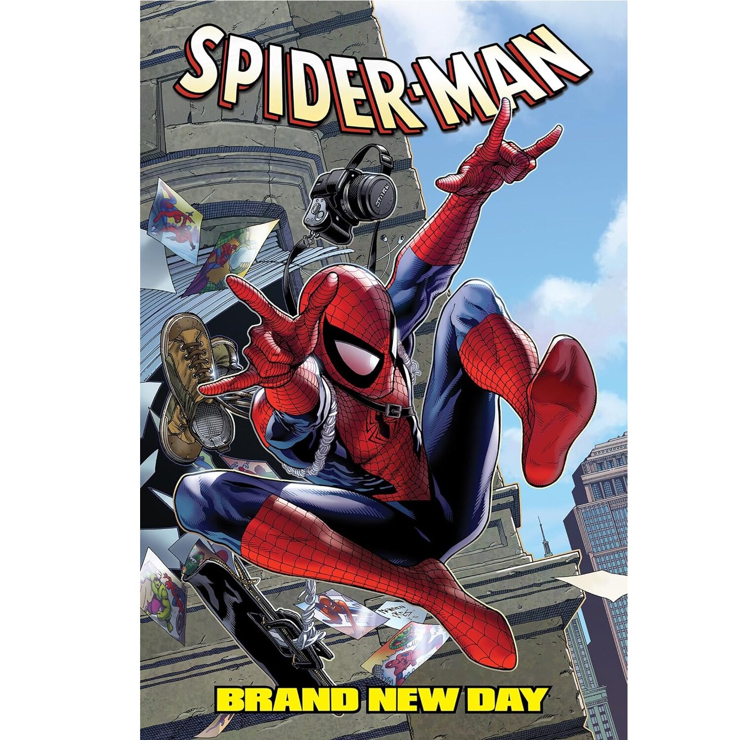 Оригинальное коллекционное издание Marvel Comics Amazing Spider-Man Brand New Day 3 "Человек-паук: Совершенно новый день", Том 1. 3 Конец статьи Изображение 1