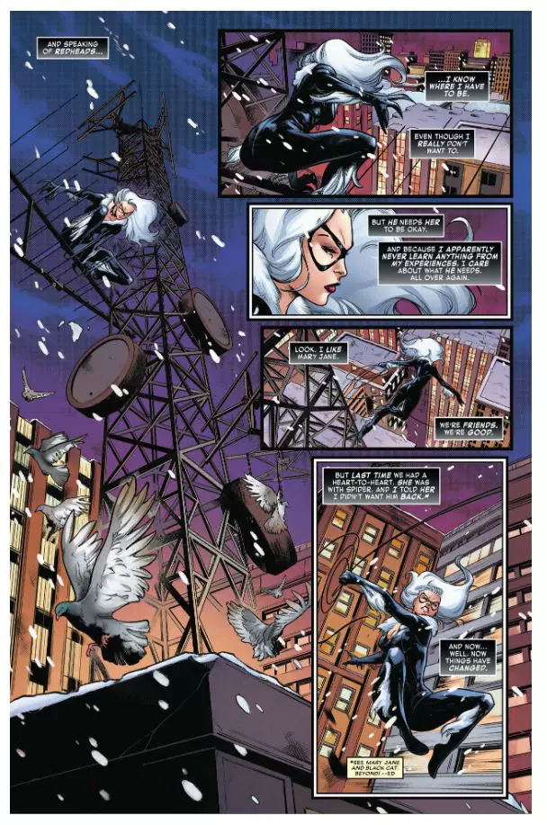The original Marvel Comic Mary Jane Black Cat: Dark Web