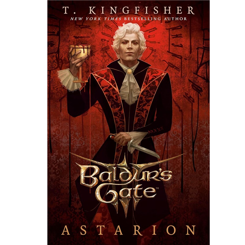 Original English Version of Baldur's Gate 3 Official Novel Astarion, Hardcover Collector's Edition Baldur's Gate 3: Astarion