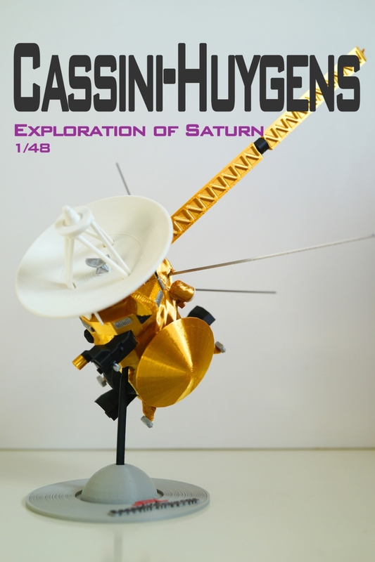 Nasa Jet Propulsion Laboratory (Jpl) 1/48 Cassini-Huygens Saturn Spacecraft