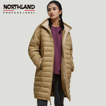 Noetic Medium Long suède veste femelle automne-hiver nouvelles deux côtés portant le chaud NFTAN2601S