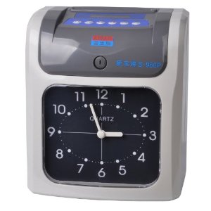 Aibao S-960SEP attendance machine Aibao two-color automatic suction card clock blackout available